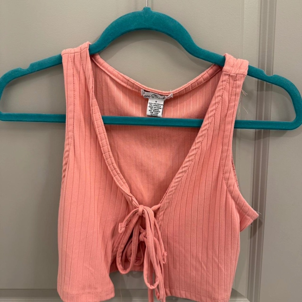 Love Streak pink tank
